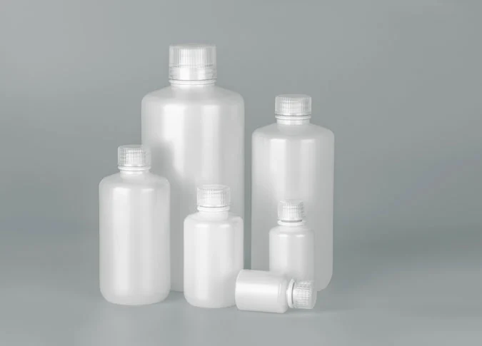 lab bottles plastic