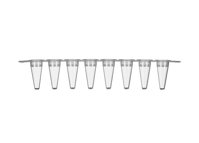 PCRS-10F 8 Strip Pcr Tube Caps