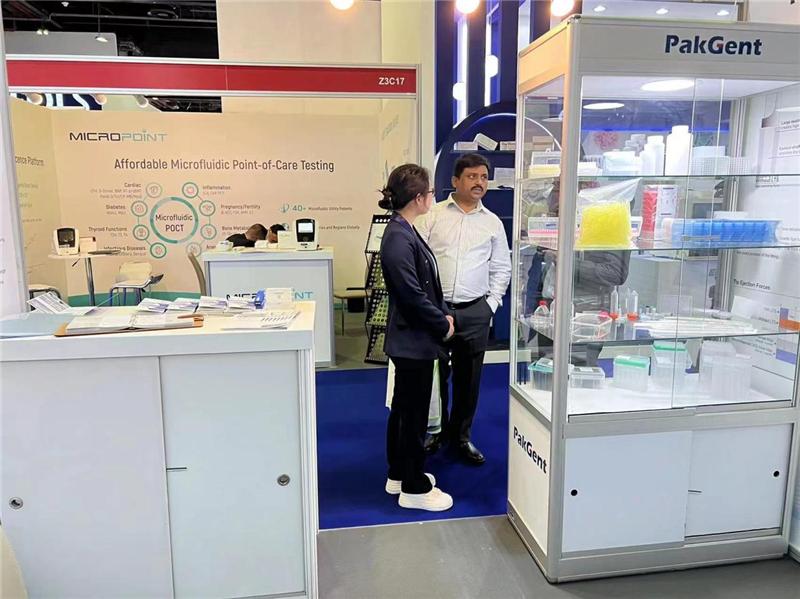 Let's Have a Look at Some of the Highlights from Our Medlab Exhibition Today.