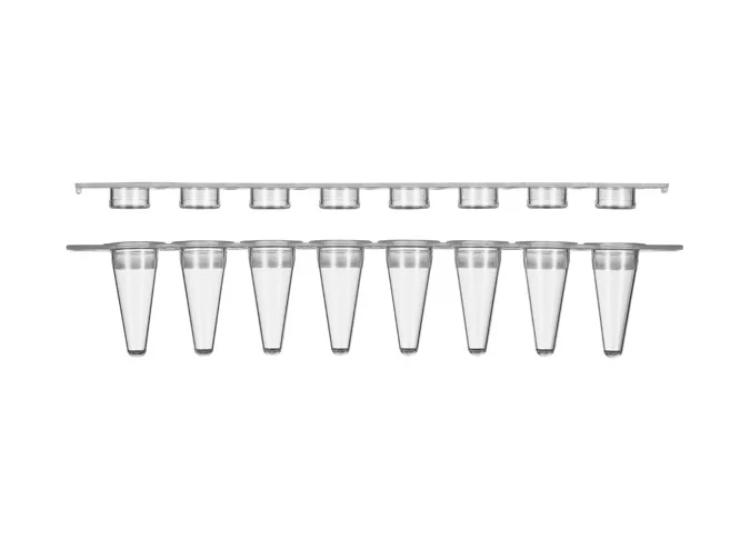 PCRS-20F 0.2ml 8 Tube PCR Strips